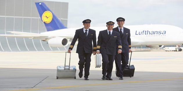 Alman Havayolu Lufthansa’da Pilotlar Bugün ve Yarın Grevde